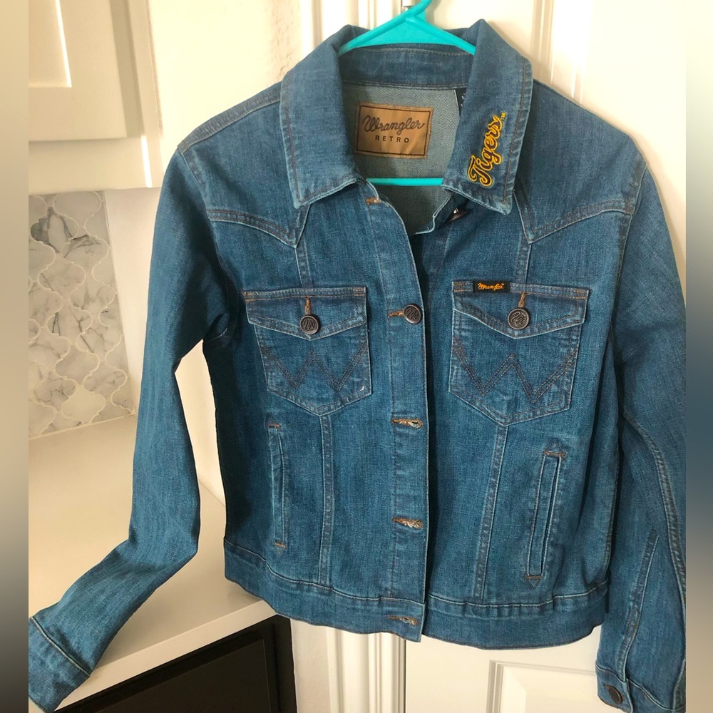 Wrangler denim LSU jacket